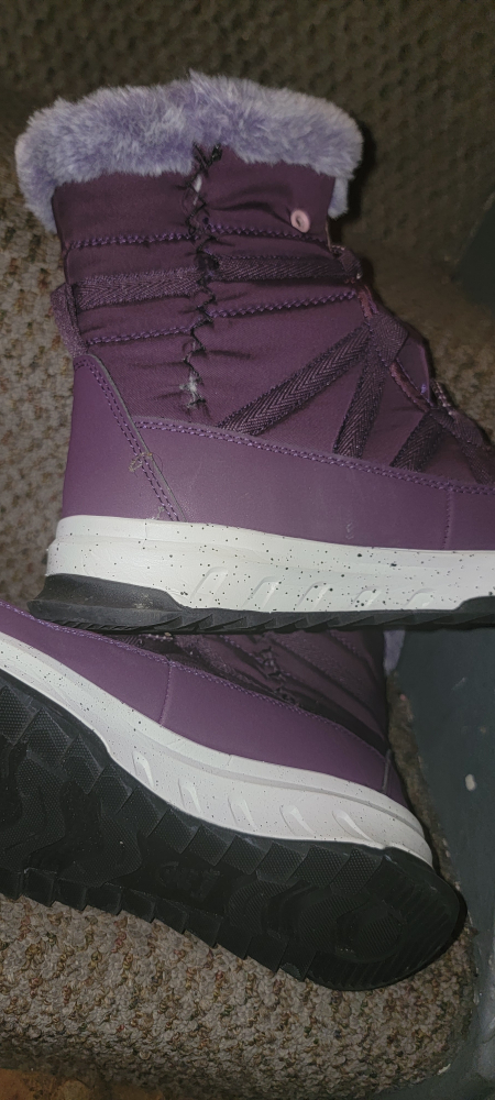 Damage Kamik Waterproof Winter Boots - Purple size 4 - photo 4