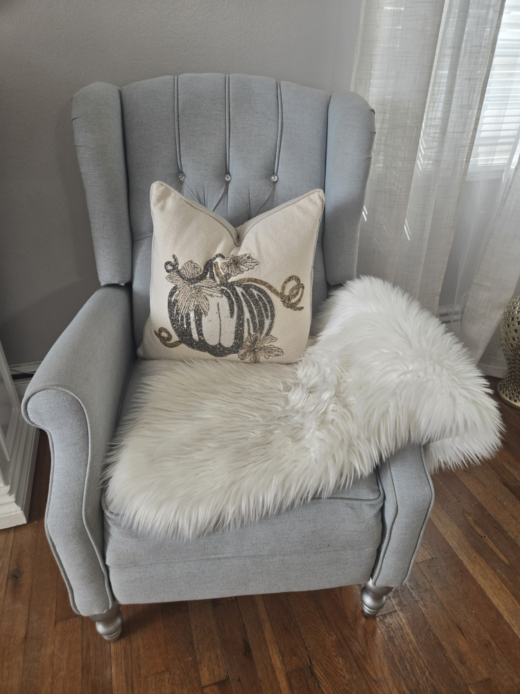 2 chairs Elizabeth Tufted Recliner, Light Blue - photo 4