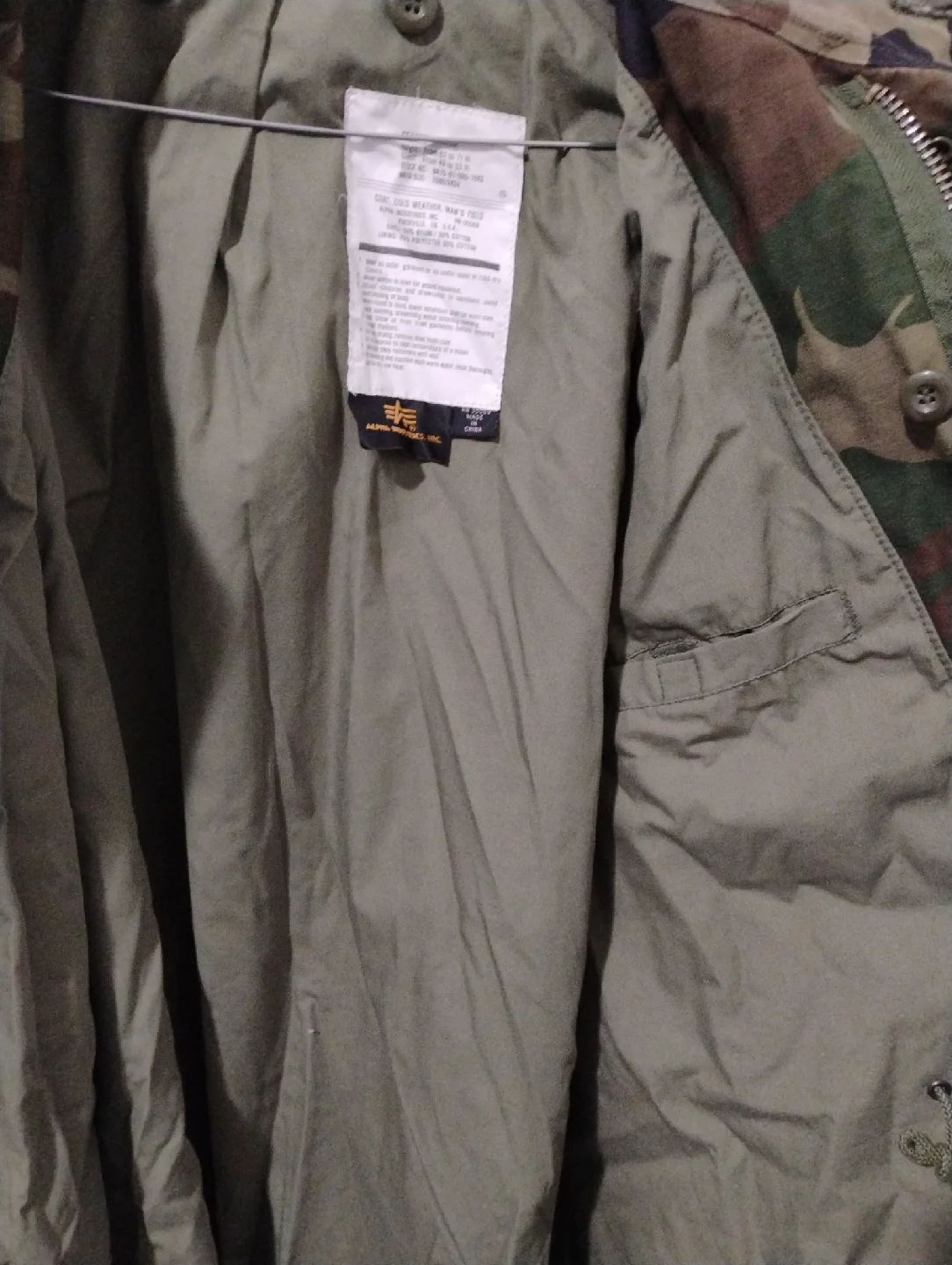 Alpha Industrial  M-65 Field Jacket Camo image indicator(3)