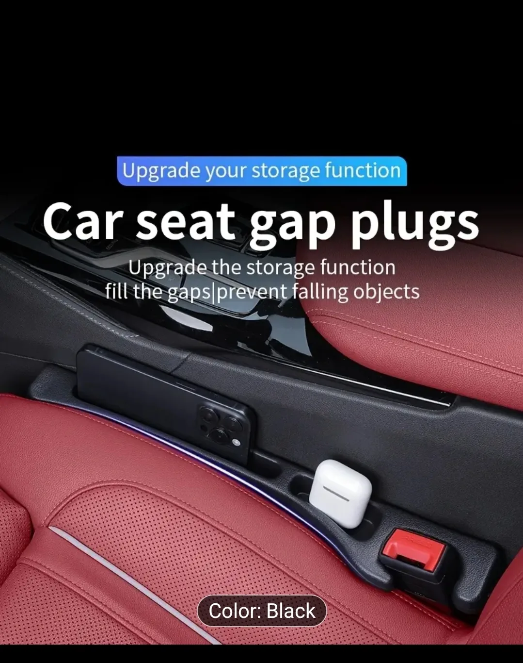 Car Seat Gap fillers - 2 Pack image indicator(2)