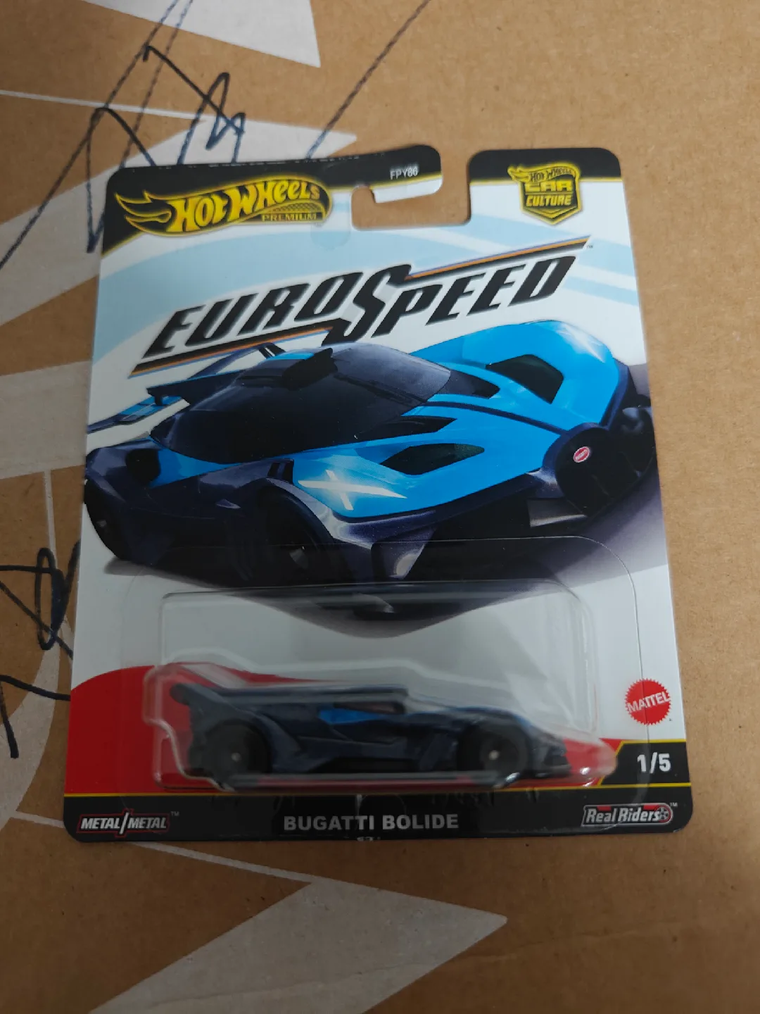 Hot Wheels Premium Bugatti Bolide Euro Speed 1/5 thumbnail