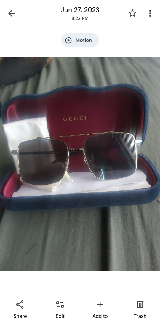 Gucci GG0610SK 001 Sunglasses