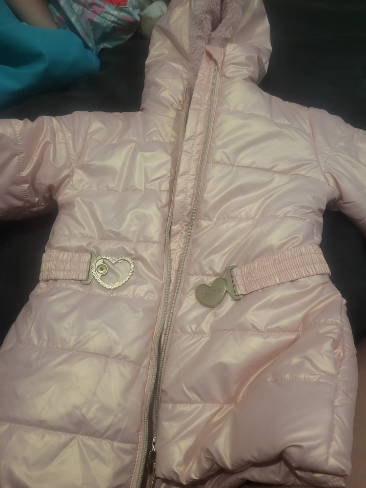 Le Chic Pink Puffer Coat