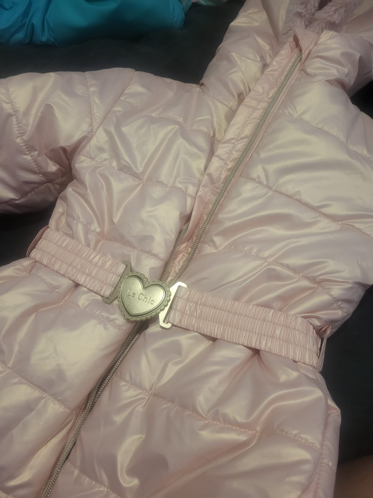 Le Chic Pink Puffer Coat - photo 2
