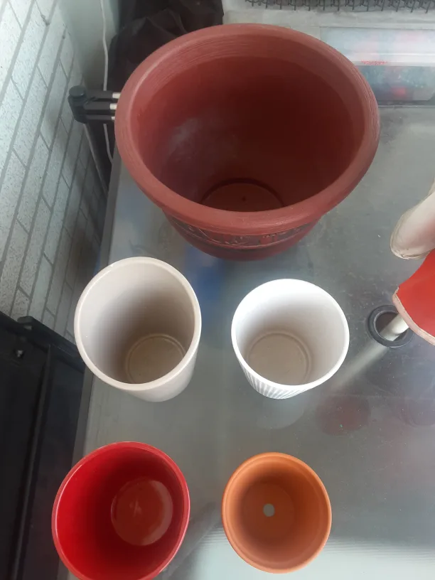 Assorted Flower Pots - 5 Piece Set image indicator(2)