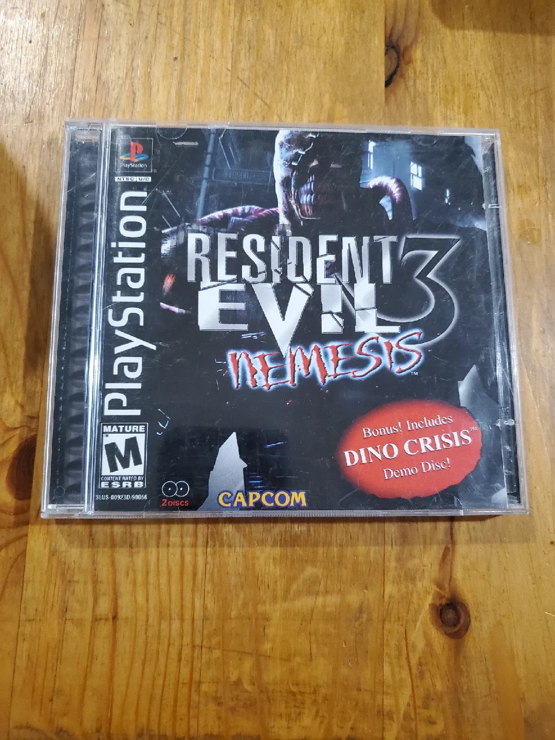 Resident Evil 3 Nemesis PS1 Game thumbnail