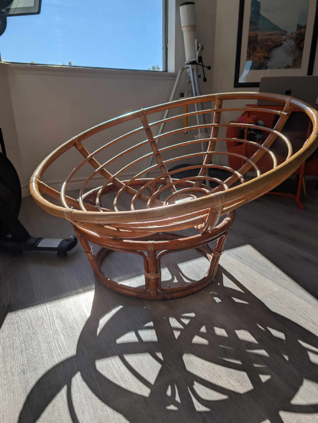 Boho Papasan Chair - Great Condition! - photo 3