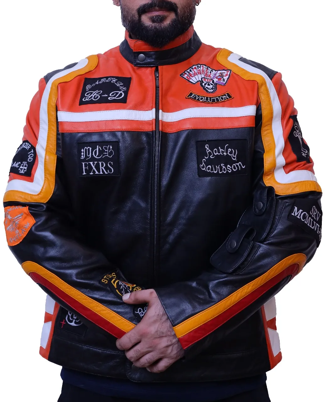 Stitch & Saddle Leather Jacket