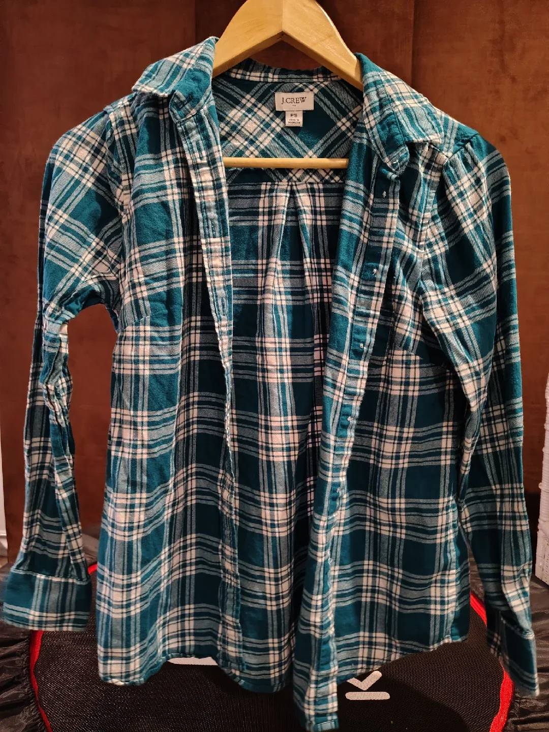 J.Crew Flannel Shirt image indicator(2)