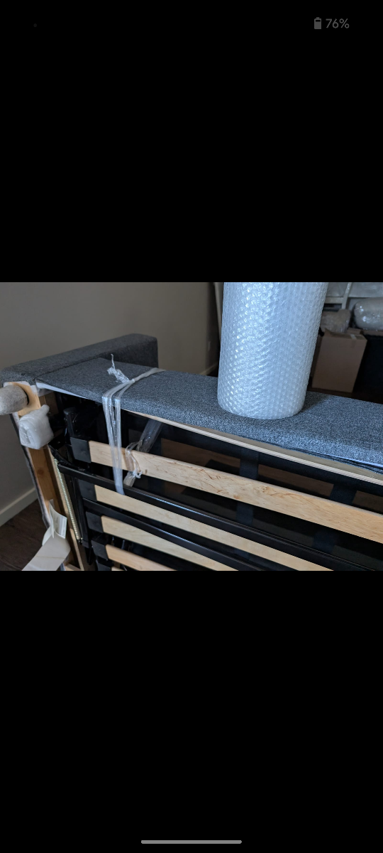 IKEA FINNALA Sofa Bed - Grey 300 - photo 5