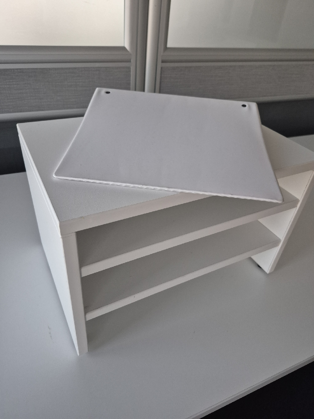 White Wooden Shelf - photo 2