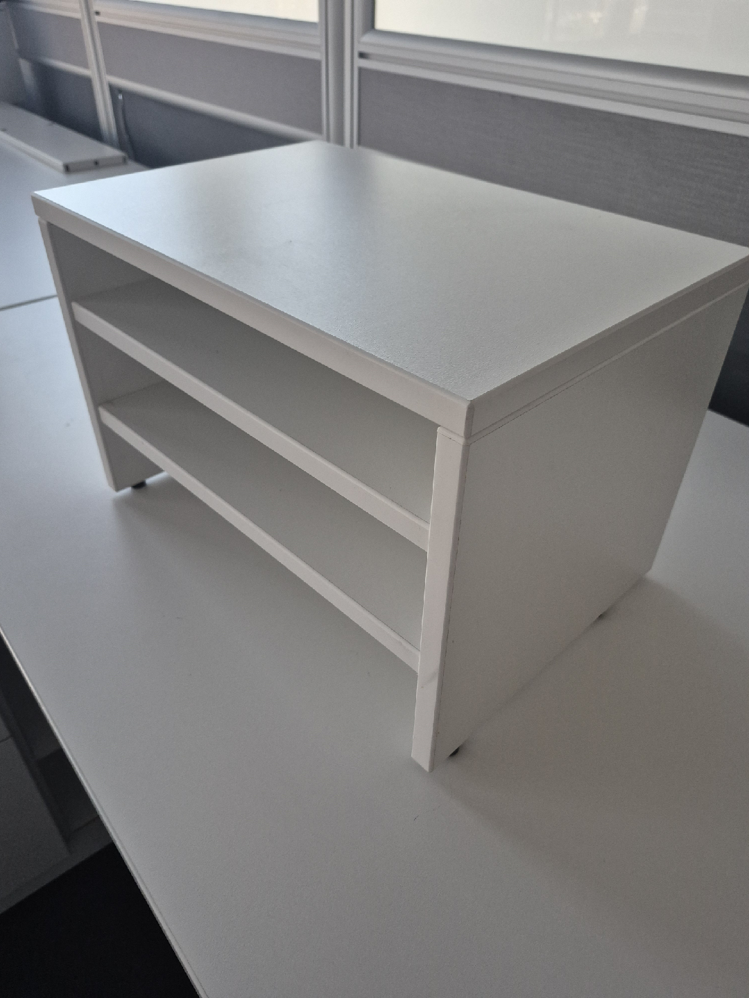 White Wooden Shelf - photo 3