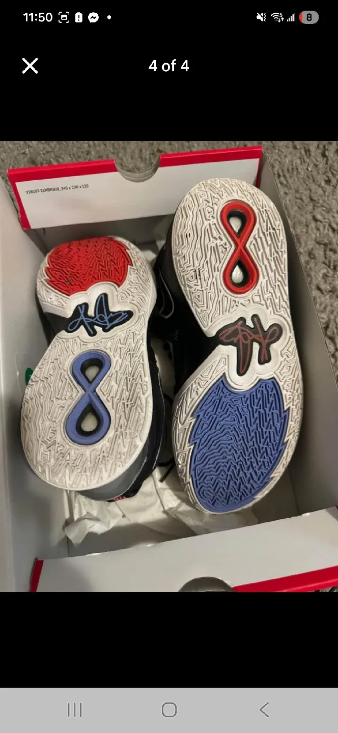 Nike Kyrie Infinity Shoes - Size 9 image indicator(4)