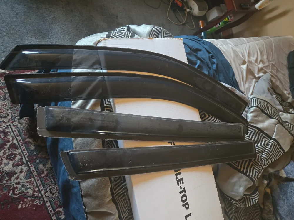 Car Window Visors - Dark Tint