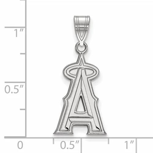 (Free Delivery) Los Angeles Angels Sterling Silver Pendant thumbnail
