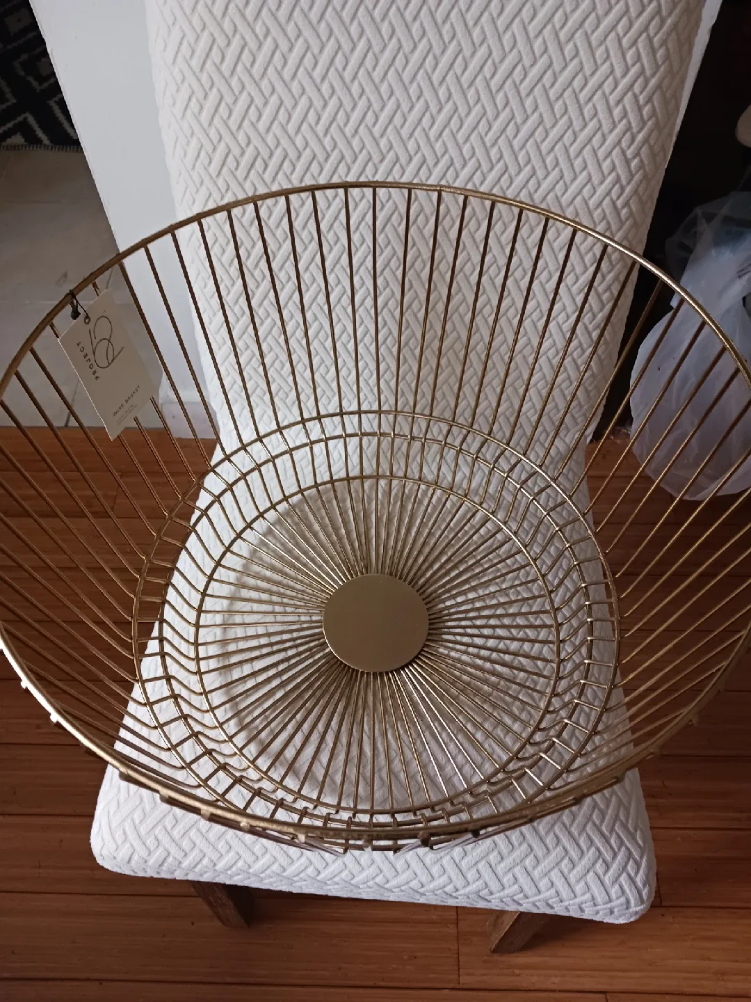 Project 62 Gold Wire Basket – Modern Minimalist Decor image indicator(2)