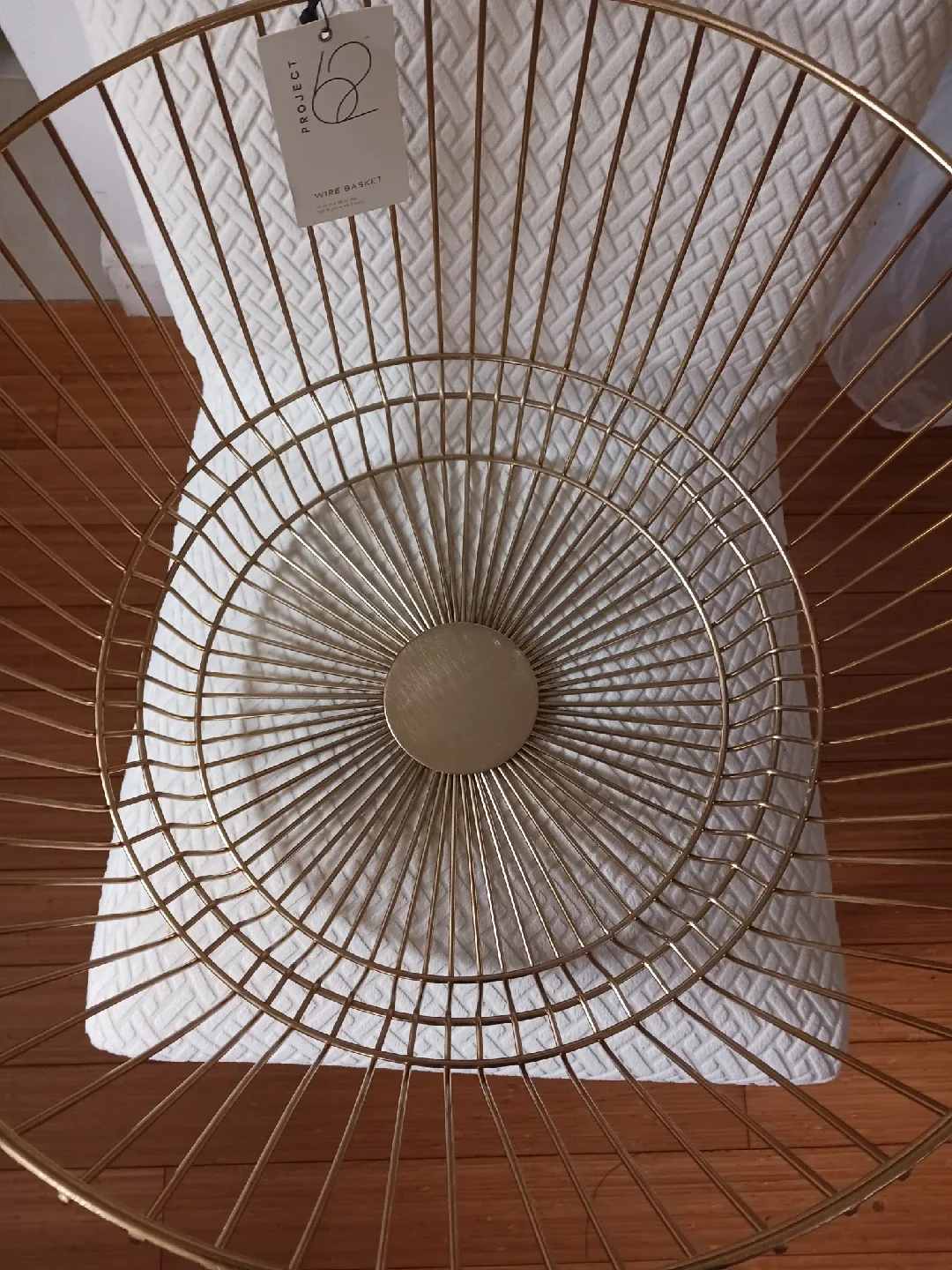 Project 62 Gold Wire Basket – Modern Minimalist Decor image indicator(5)