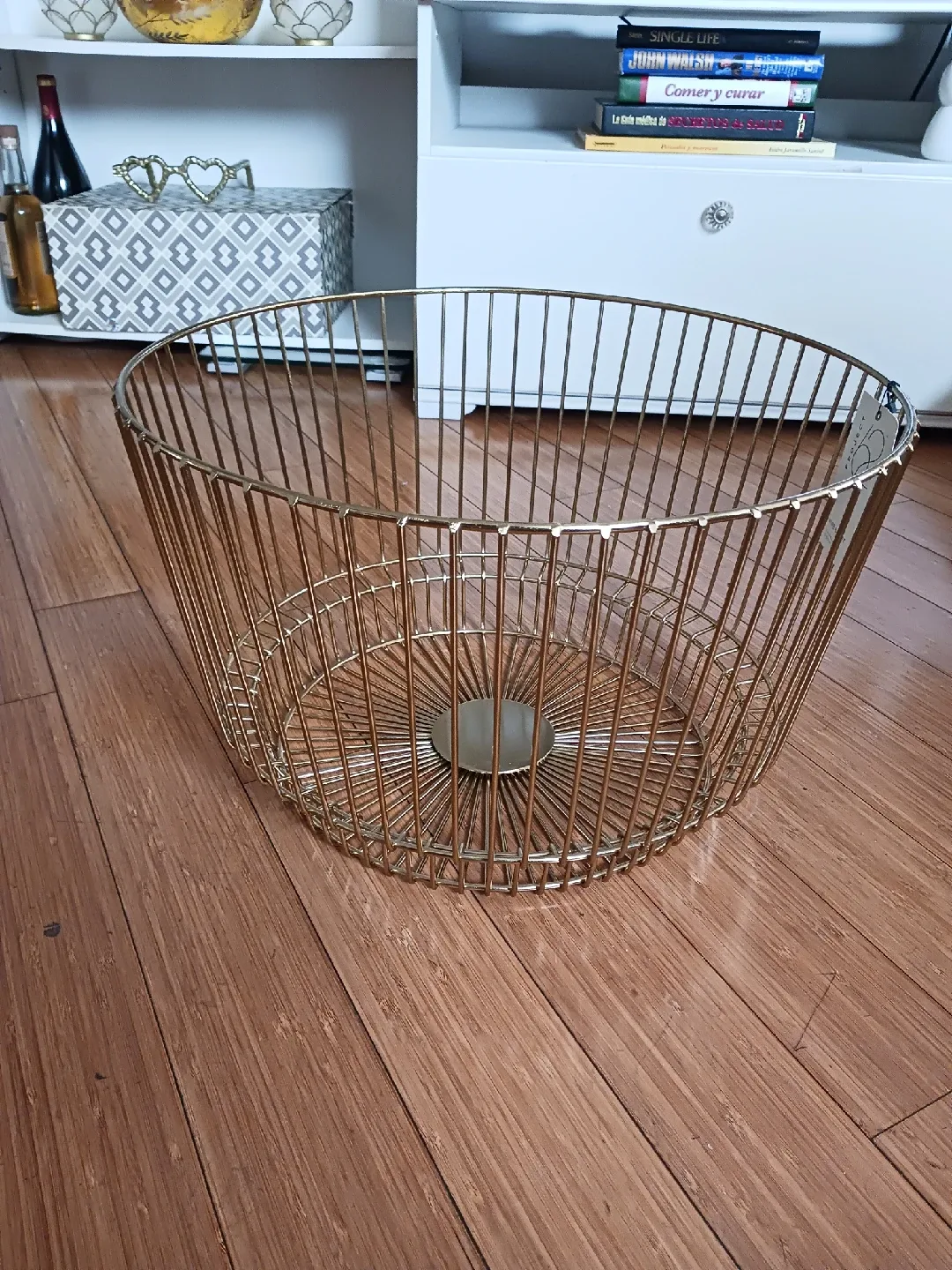 Project 62 Gold Wire Basket – Modern Minimalist Decor image indicator(7)