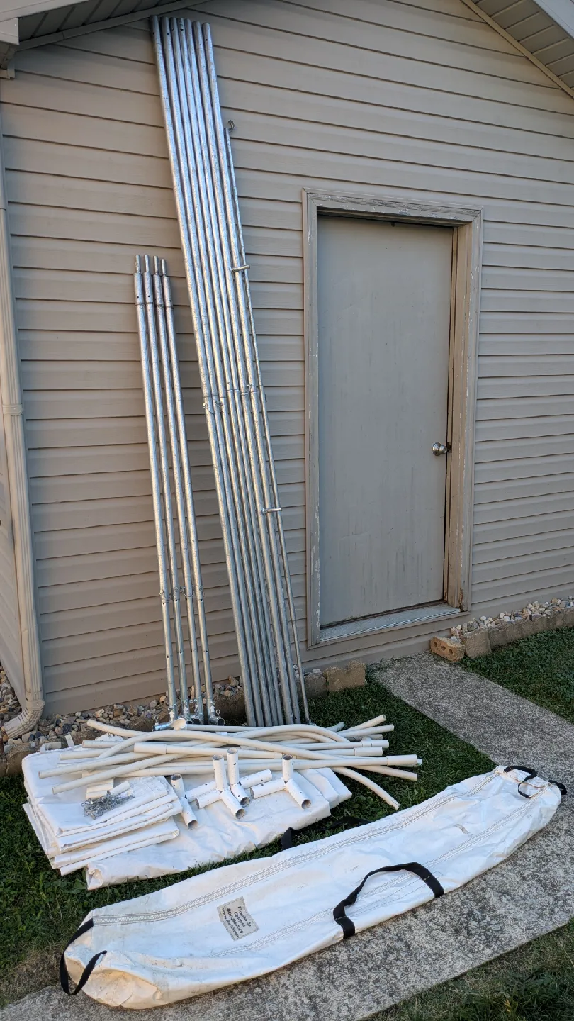 CRAFT HUT 10' X 10' HEAVY DUTY TRIMLINE CANOPY 7' WALLS image indicator(6)