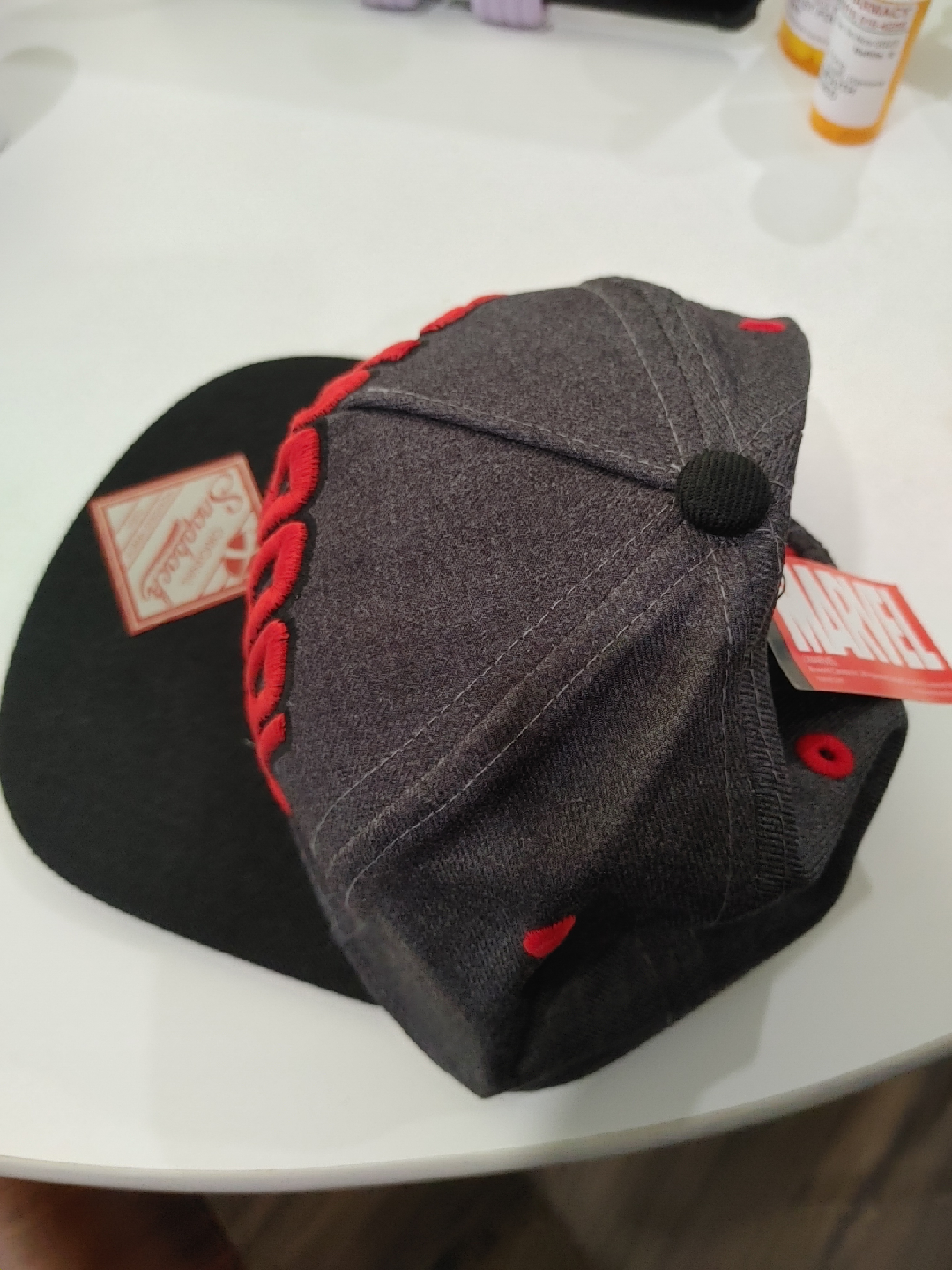🧡MARVEL AUTHENTIC DEADPOOL CAP BRAND NEW! - photo 3