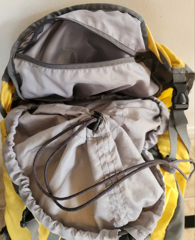 Wildcraft Rock & Ice 40 Backpack - Yellow/Grey image indicator(4)