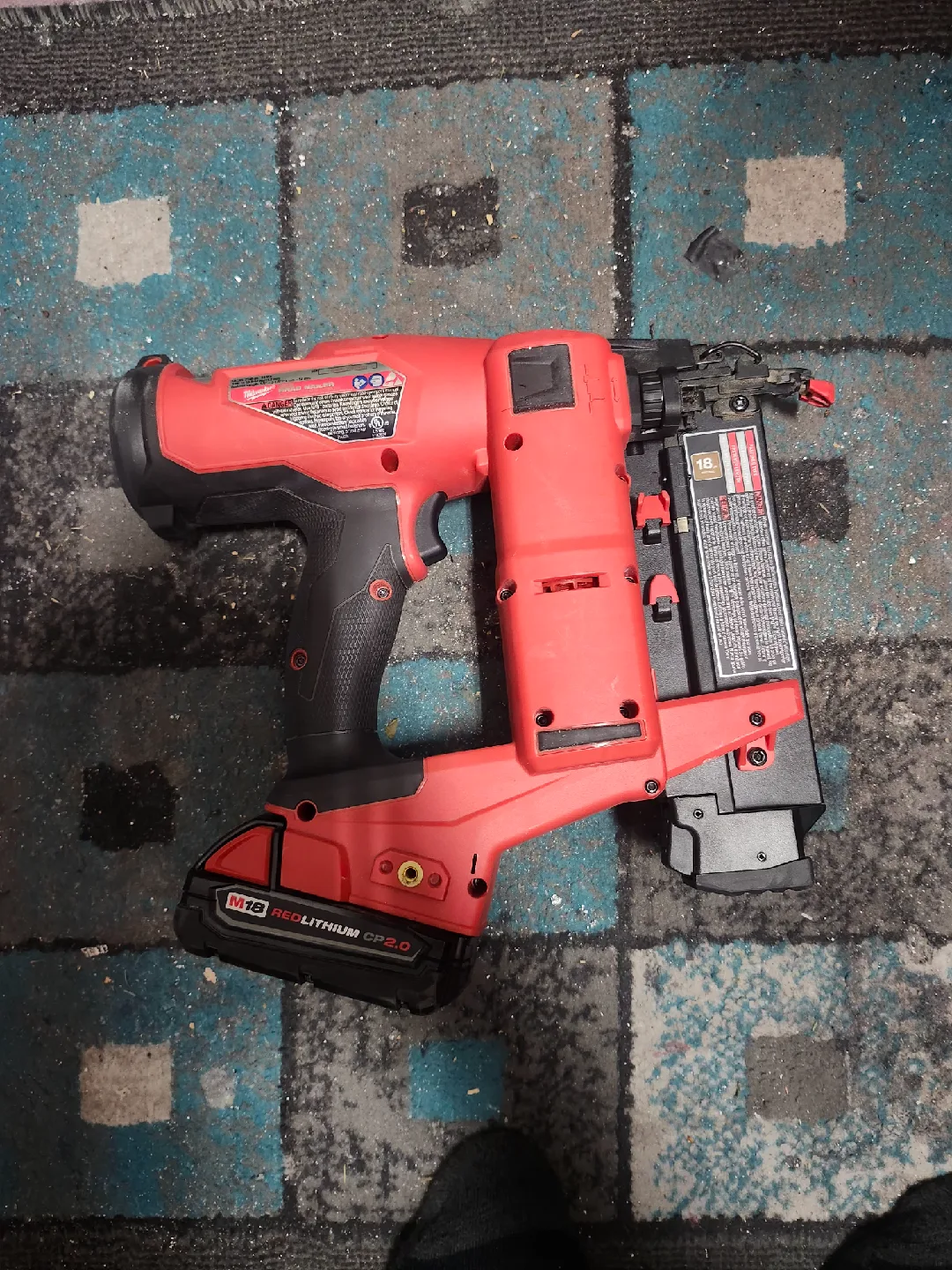 Milwaukee FUEL Cordless Brad Nailer - Like New! image indicator(2)
