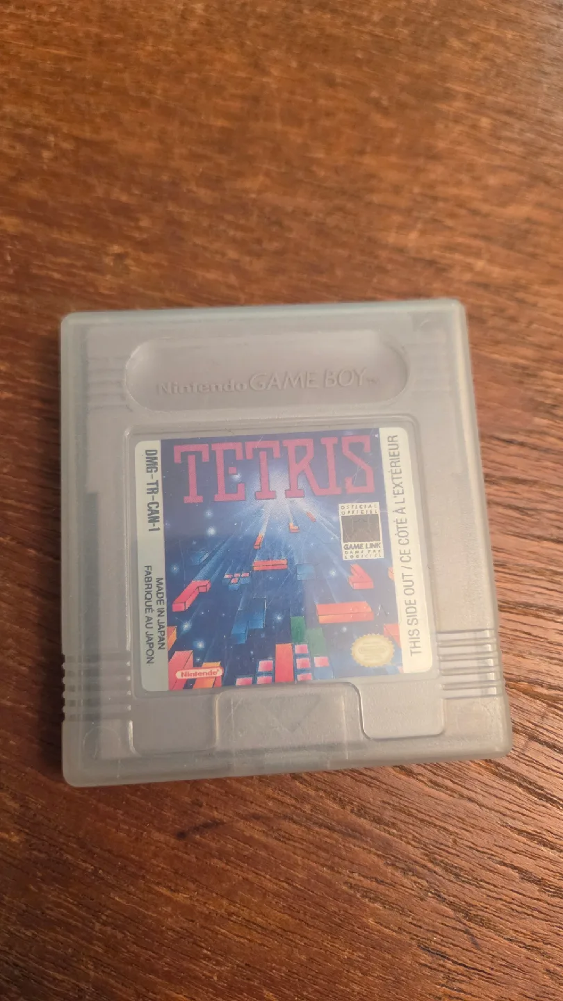 Nintendo Game Boy Tetris Cartridge thumbnail