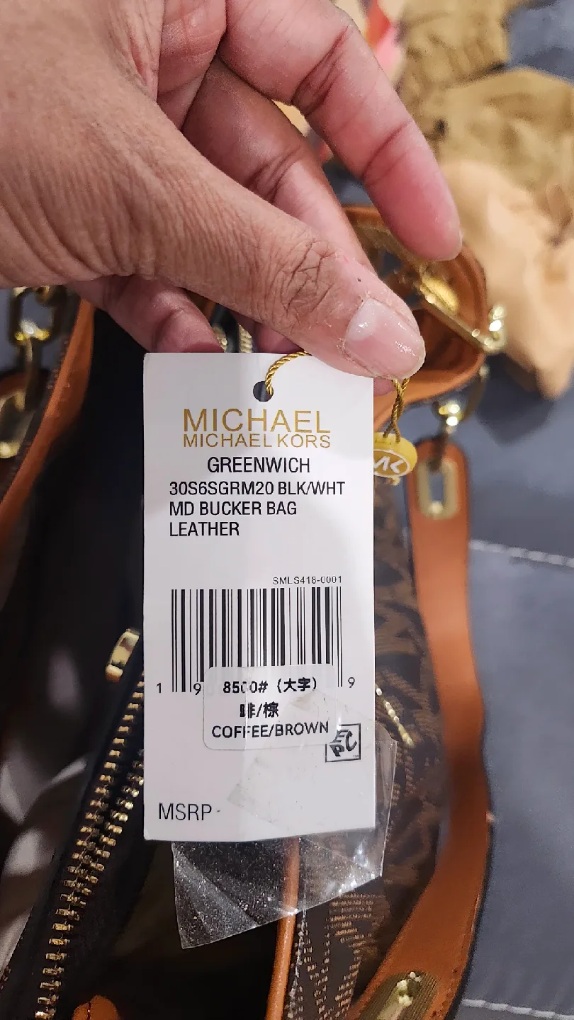 Michael Kors Brown Shoulder Bag image indicator(6)