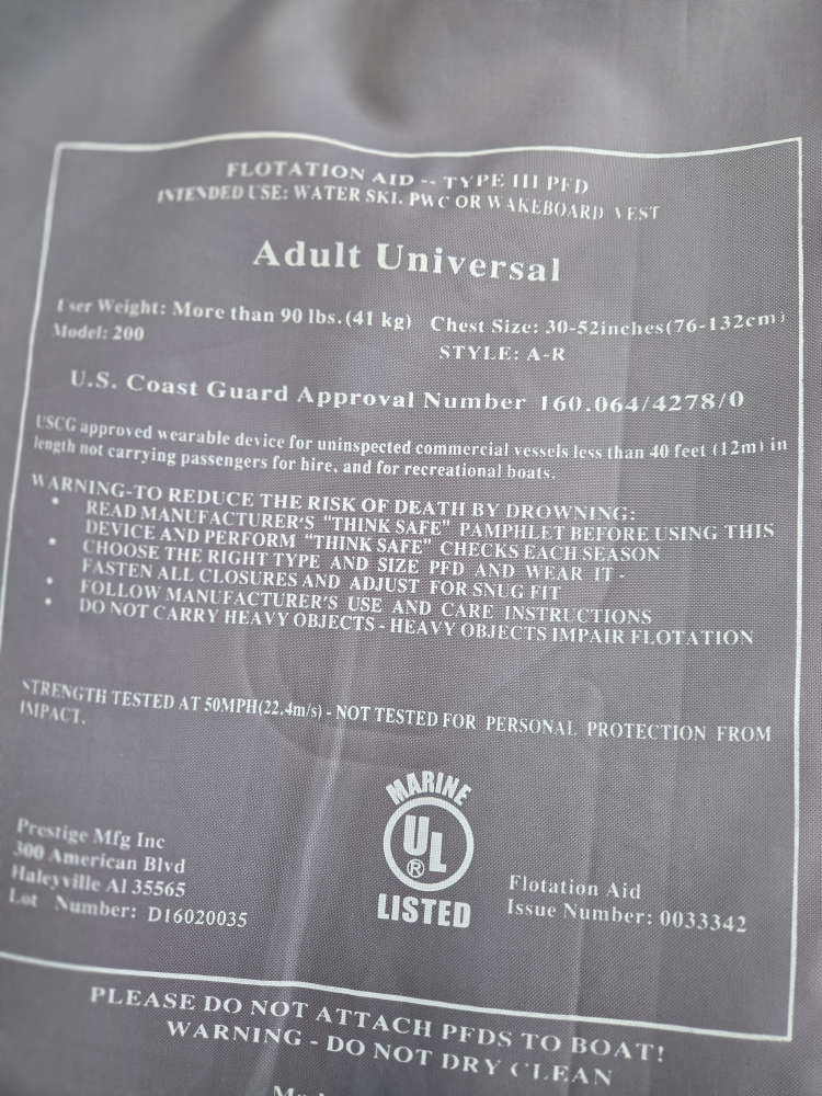 adult life jacket - photo 5