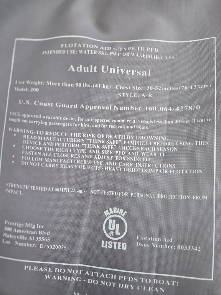 adult life jacket image indicator(5)