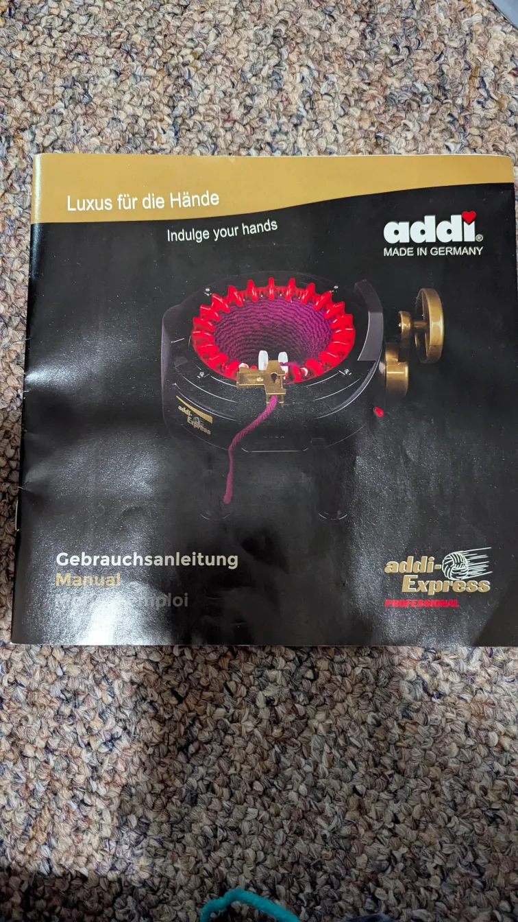 Addi Express Professional knitting machine. image indicator(2)