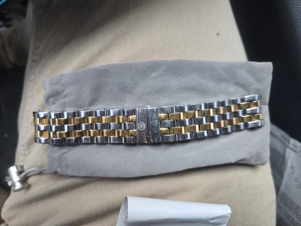 Michelle Watch Band - Silver & Gold Tone image indicator(3)