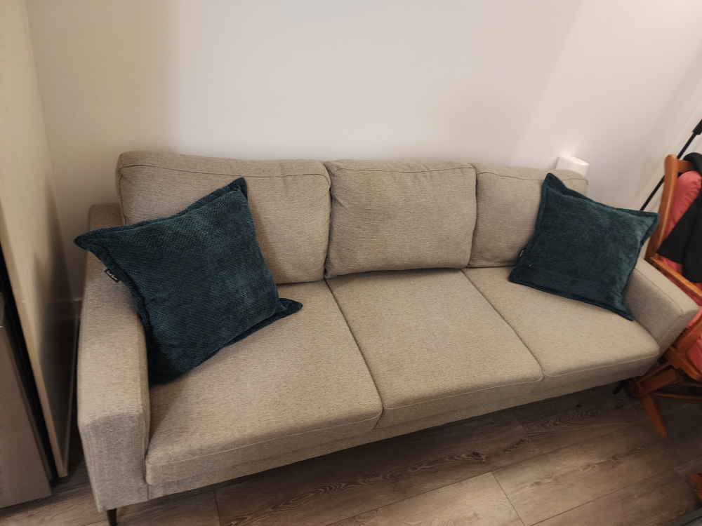 TERESA contemporary 3-seater sofa