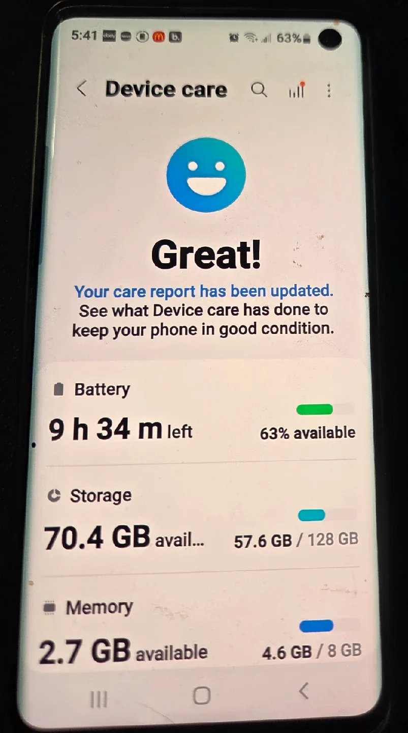 Samsung Galaxy S10 8GB & 128GB  - Prism Black image indicator(5)