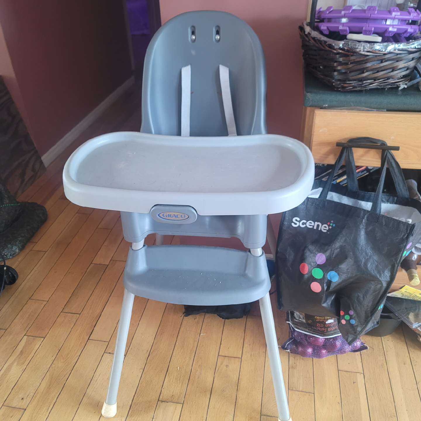 Graco High Chair - Grey