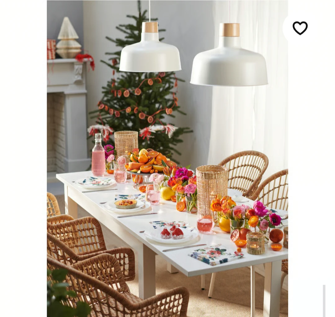 IKEA Extendable Dining Table - White (including a bench!) - photo 4