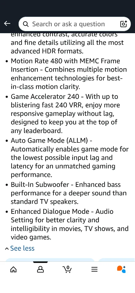 TCL 85"  "85Q651-G" QLED 4K Smart TV image indicator(4)