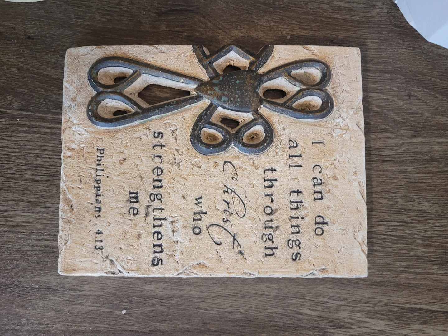 Wall Decor - "I can do all things through Christ"