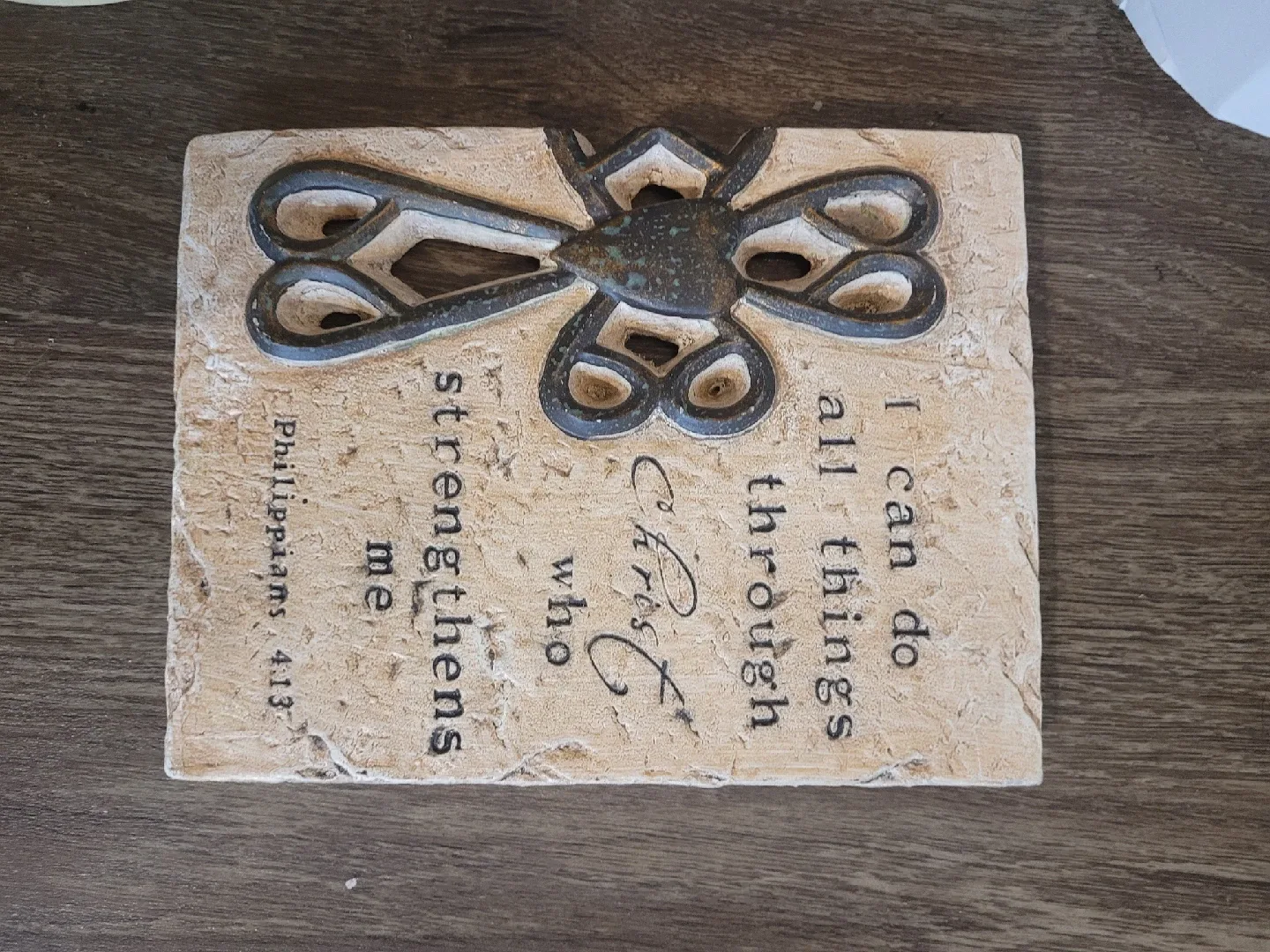 Wall Decor - "I can do all things through Christ" thumbnail