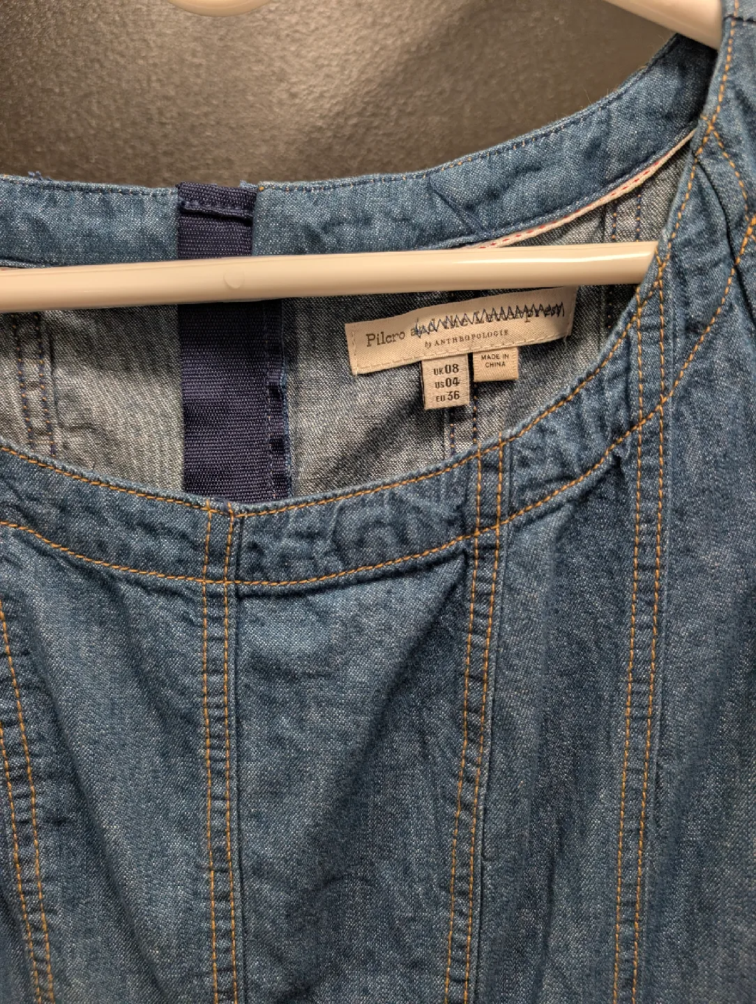 Pilcro by Anthropology Denim Midi Dress - Size 4 image indicator(3)