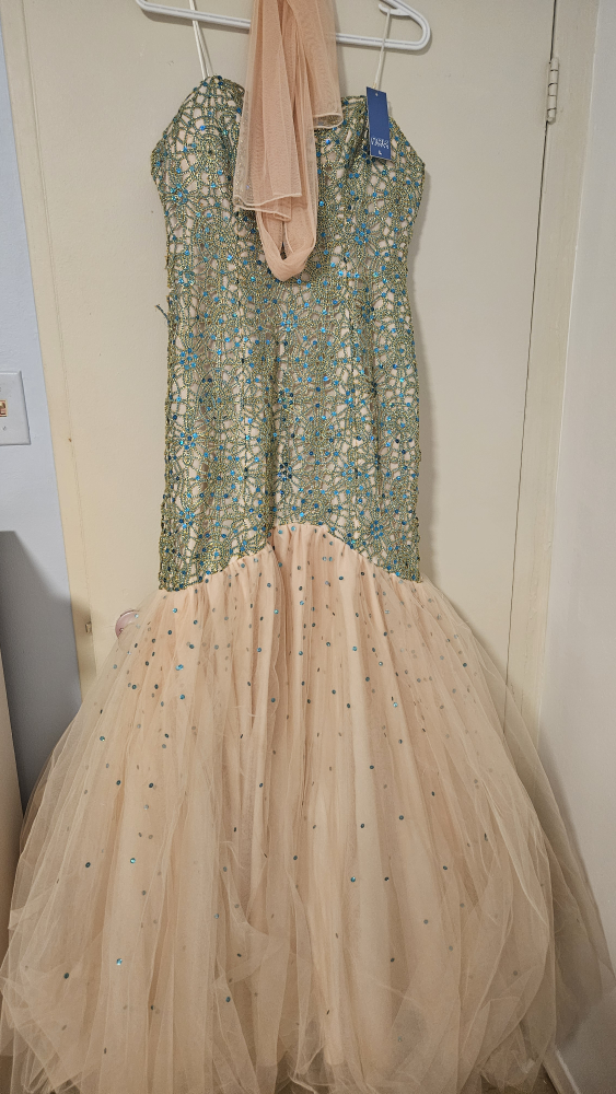 Strapless Beaded Mermaid Gown (large) - photo 2