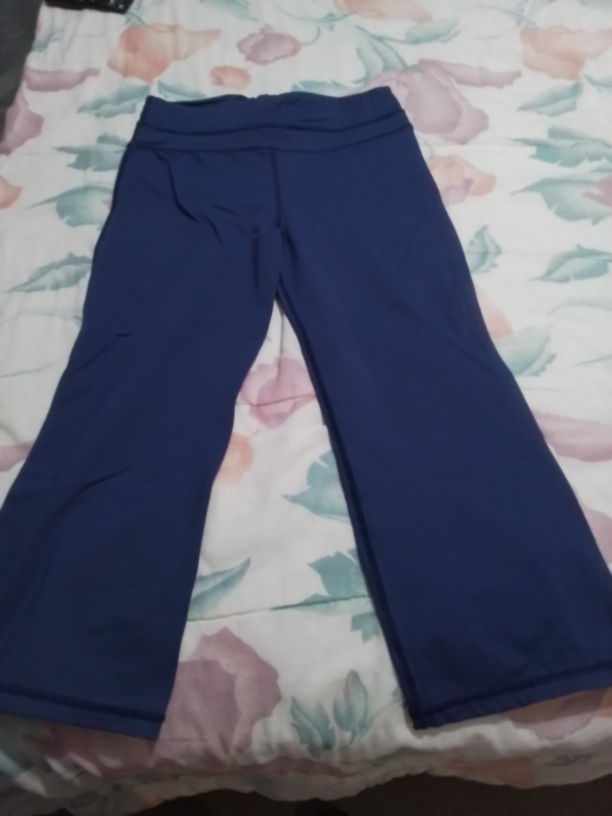 Womens Navy Blue Yoga Pants size small