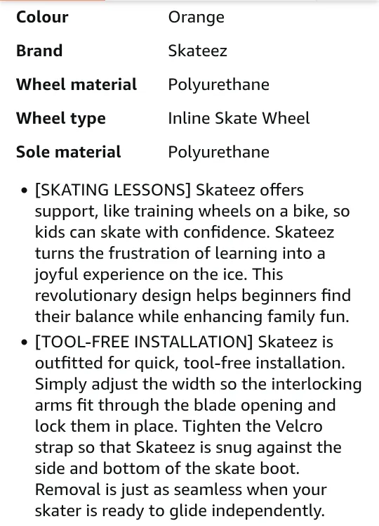 Brand New Skate Trainers for Ice Skates- Ice Skate Trainer image indicator(8)