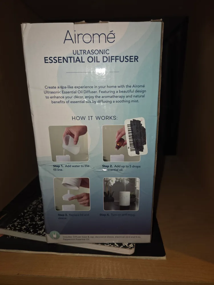 Airomé Ultrasonic Essential Oil Diffuser image indicator(3)