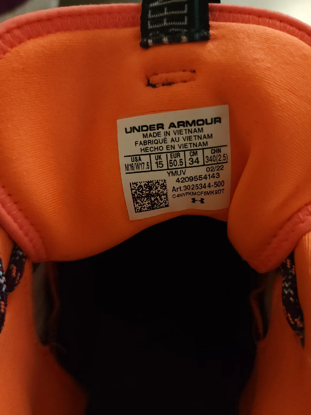 Under Armour Flow Basketball Shoes Size 14 image indicator(6)