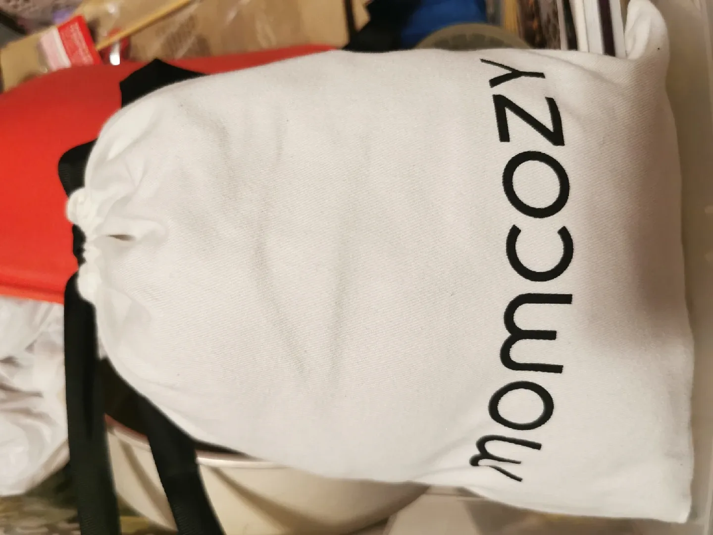 Momcozy Baby Wrap Carrier - Black image indicator(3)