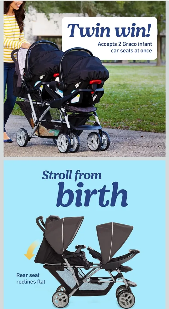 Graco DuoGlider Double Stroller thumbnail