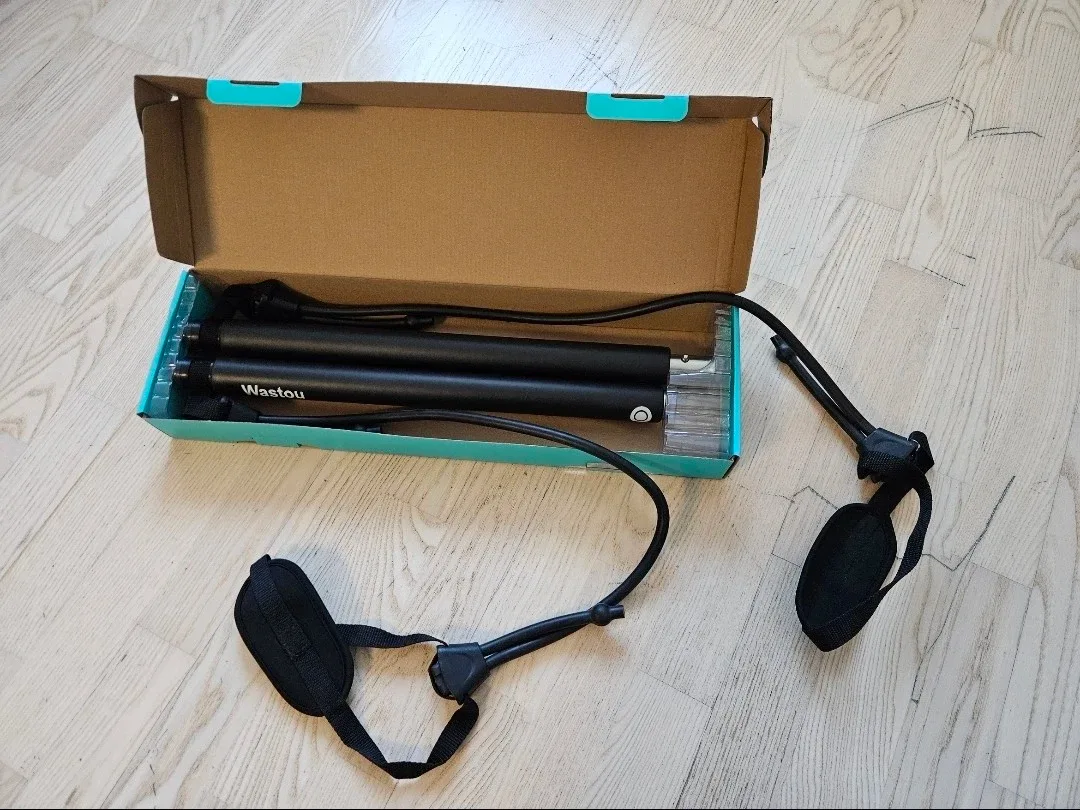 Wastou Pilates Bar Kit with Foot Straps, New in Box! image indicator(2)