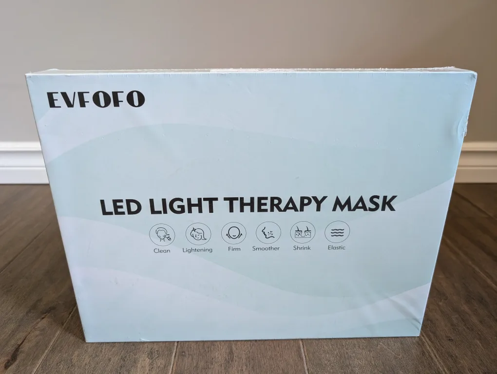 Brand New Sealed Red Light Therapy Mask For Sale image indicator(2)