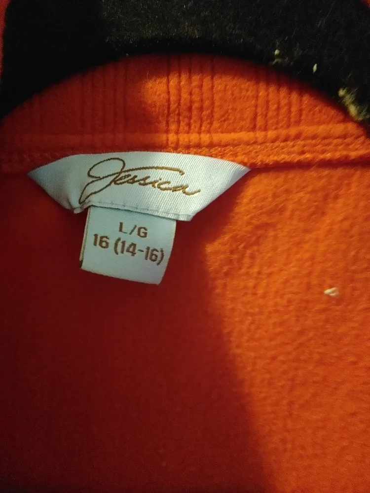 Jessica L/G (14-16) Hot Pink Fleece Jacket image indicator(3)